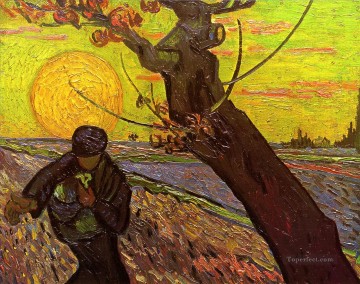 Sembrador 2 Vincent van Gogh Pinturas al óleo